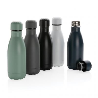 Image of Promotional Insulated Bottle Retro Style Stainless Steel 260ml