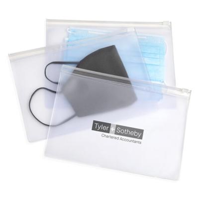 Image of Promotional Clear Cosmetic Bag Made In The UK