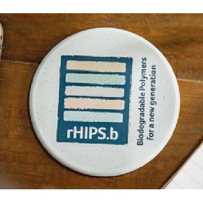 Image of Promotional Eco Recycled Drinks Coaster Round