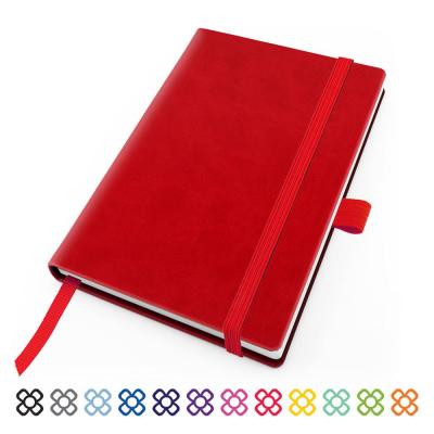 Image of Promotional Eco Vegan Pocket Notebook With Pen Loop & Elastic Strap Made In The UK