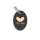 Image of Promotional Oval Keyring Eco Recycled Made In The UK