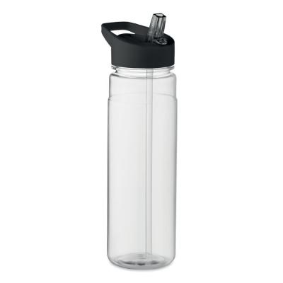 Image of Promotional Recycled Water Bottle With Flip Lid And Straw