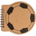 Image of Promotional Football Shaped Notebook Printed With Your Branding