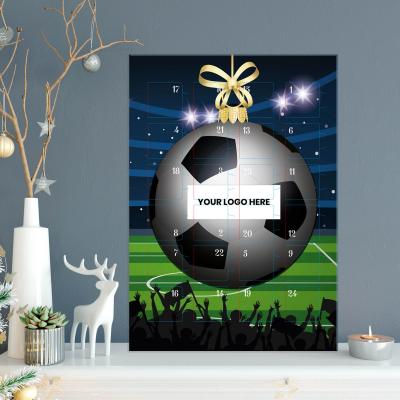 Image of Promotional Advent Calendars Printed With Your Bespoke Design - Football World Cup 2022