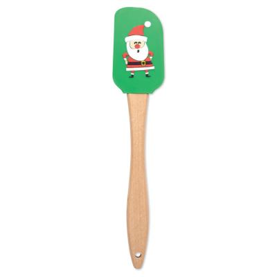 Image of Promotional Christmas Silicone Spatula With Festive Design