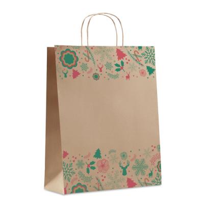 Image of Promotional Christmas Paper Gift Bag Large
