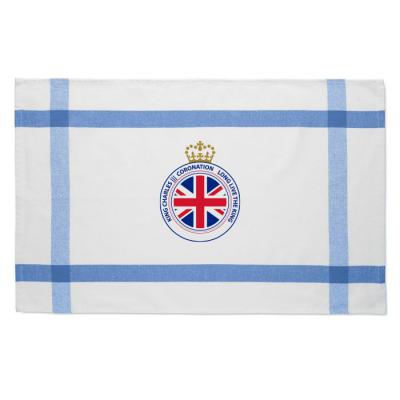 Image of Promotional Coronation Tea Towel Made From Recycled Material