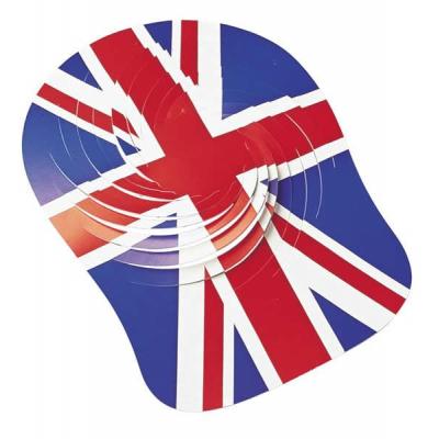 Image of Promotional Spiral Coronation Hats Union Jack