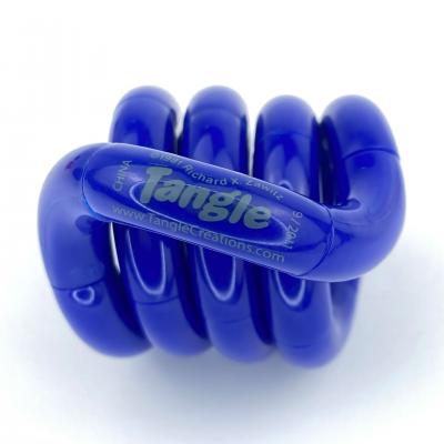 Image of Custom Printed Tangle Toy Fidget Blue