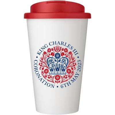 Image of Promotional Americano Insulated Take Out Cup Printed With The Official Coronation Emblem