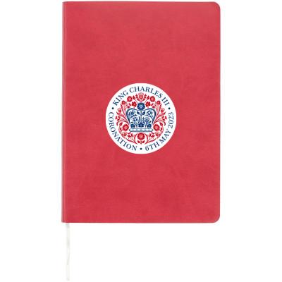 Image of King Charles Coronation Promotional Notebooks Liberty Soft-Feel Notebook