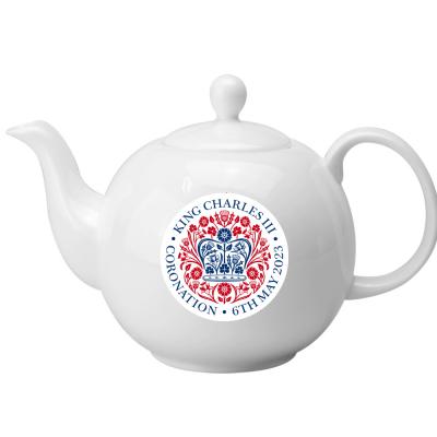 Image of King Charles Coronation Promotional Tea Pot 