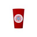 Image of King Charles Coronation Promotional Arena Reusable Plastic Tumbler Cup Made In The UK British Made