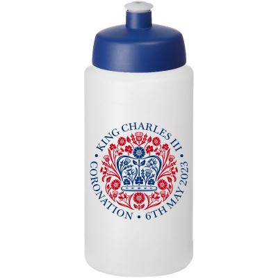 Image of King Charles Coronation Promotional Baseline Plus Sports Bottle With Grip Spout Lid UK Made