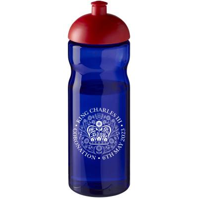 Image of King Charles Coronation Promotional Bottle Recycled H2O Active Eco Base Sports Bottle Dome Lid UK Made