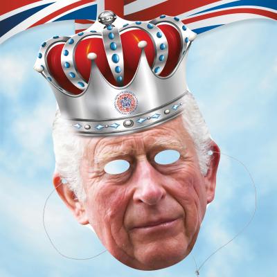 Image of King Charles Coronation Promotional Face-Mask 