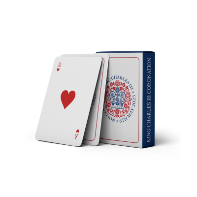 Image of King Charles Coronation Promotional Playing Cards