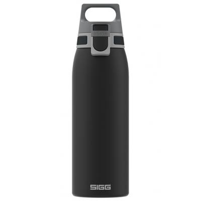 Image of Promotional Sigg Shield One Water Bottle Black 1 litre