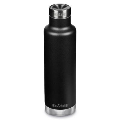 Image of Promotional Klean Kanteen Insulated Pour Through Classic Bottle 750ml Black
