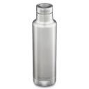 Image of Printed Klean Kanteen Insulated Pour Through Classic Bottle 750ml Brushed Stainless