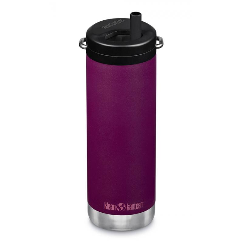 Image of Printed Klean Kanteen Insulated TKWide Twist Cap 473ml Purple Potion