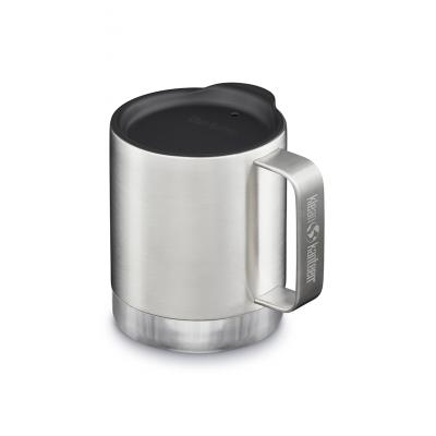 Image of Branded Klean Kanteen Camp Mug Recycled SS 355ml Brushed Stainless