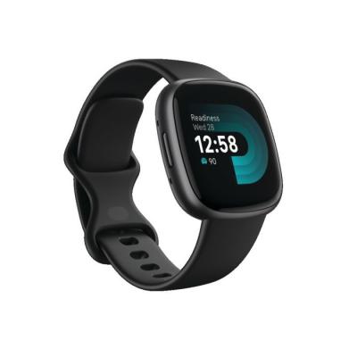 Image of Fitbit Versa 4 Smartwatch Black Graphite