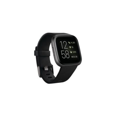 Image of Fitbit Versa 3 GPS Smartwatch Black Carbon Aluminium