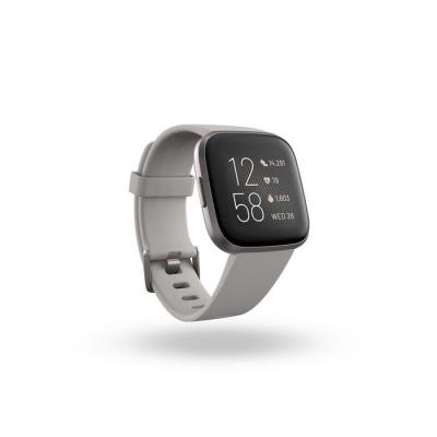 Image of Fitbit Versa 3 GPS Smartwatch Stone Mist Grey
