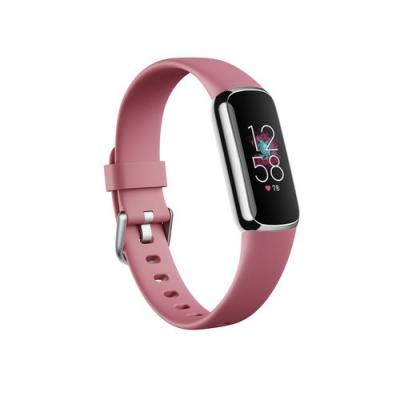 Image of Fitbit Luxe Activity Tracker Orchid Platinum Stainless Steel