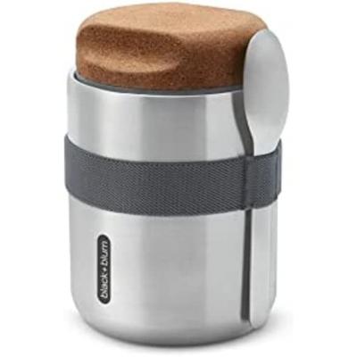 Image of Promotional Black + Blum Thermo Pot 550ml Stainless Steel With Cork Lid