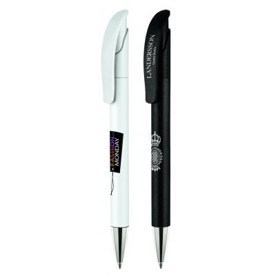 Image of senator® Challenger Polished Plastic Ballpen With Metal Nose Cone