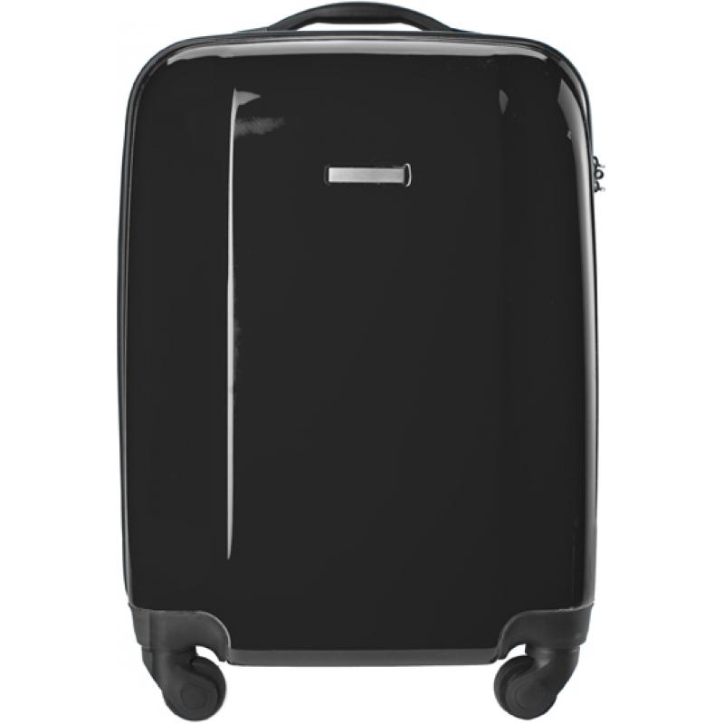 Image of Hard Suitcase With Four Wheels & Lock
