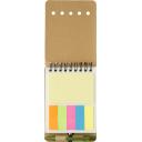 Image of Branded Wire Bound Notebook With Sticky Notes And Pen