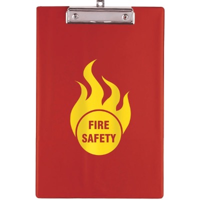 Image of Promotional Clipboard A4 With Wall Hanging Attachment Red