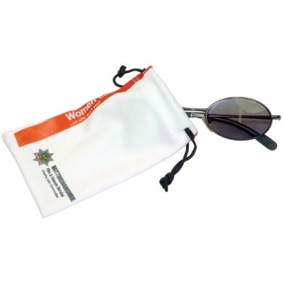 Image of Promotional Microfibre Sunglasses Pouch Printed - Full colour Dye Sub