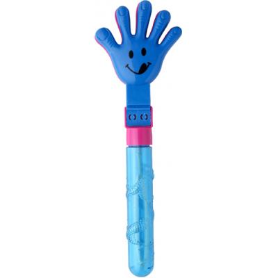 Image of Promotional Plastic bubble blower and hand clapper.