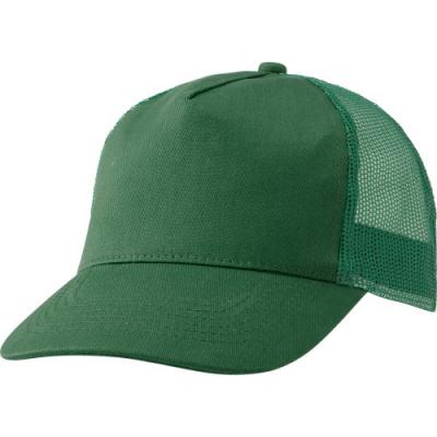 Image of Promotional Baseball Cap Cotton And Mesh 5 Panels