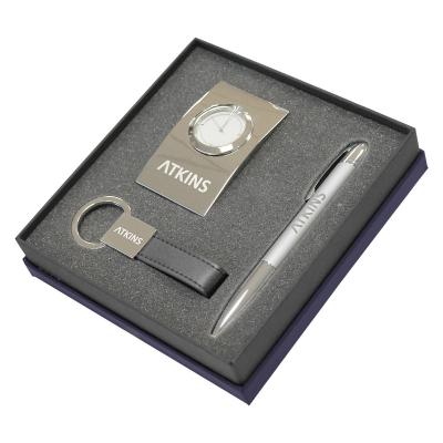Image of Florence Gift Set With Clock, Keyring and Pen
