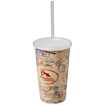 Image of Promotional Brite-Americano® 350ml Double-walled Stadium Cup UK Made
