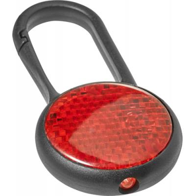 Image of Promotional safety light with carabiner hook