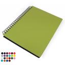 Image of A4 Wiro Notebook PU Leather Look