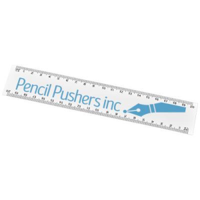 Image of Promotional flexible ruler 20 cm white