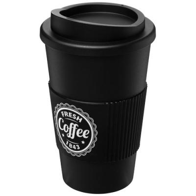 Image of Printed Americano® 350 ml insulated tumbler with grip