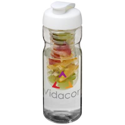 Image of H2O Base® 650 ml flip lid sport bottle & infuser