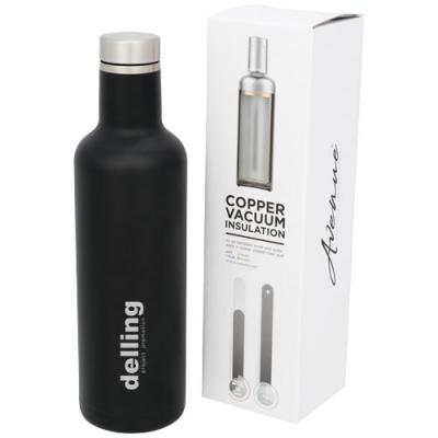 Image of Printed Pinto 750 ml copper vacuum insulated bottle