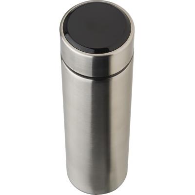 Image of Promotional Stainless steel thermos bottle 450 ml with LED display