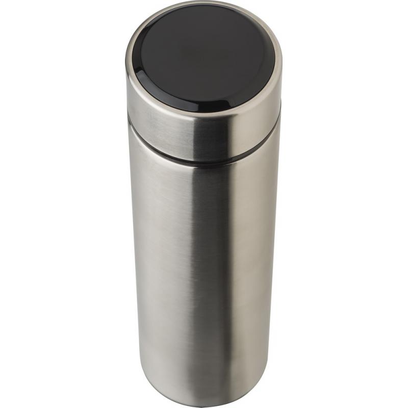 Image of Promotional Stainless steel thermos bottle 450 ml with LED display