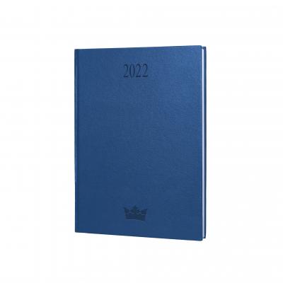 Image of Promotional Desk Diary A5 Leather Look  Week To View 