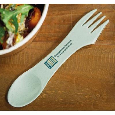 Image of Promotional Eco Spork Recycled Reusable Cutlery